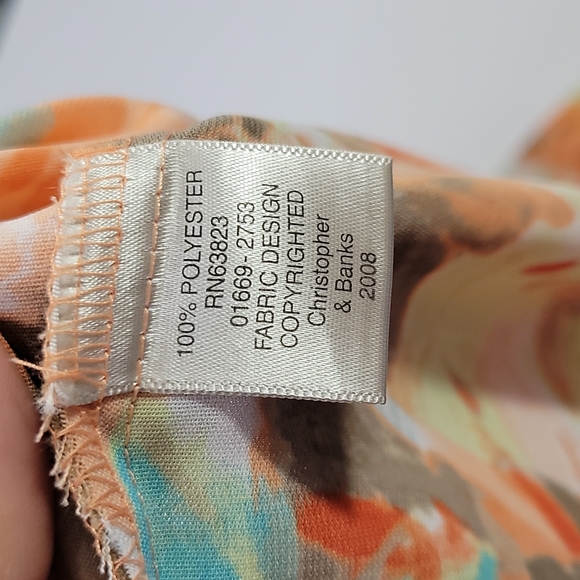 Christopher & Banks Sleeveless Dress SZ 8 - Picture 11 of 12